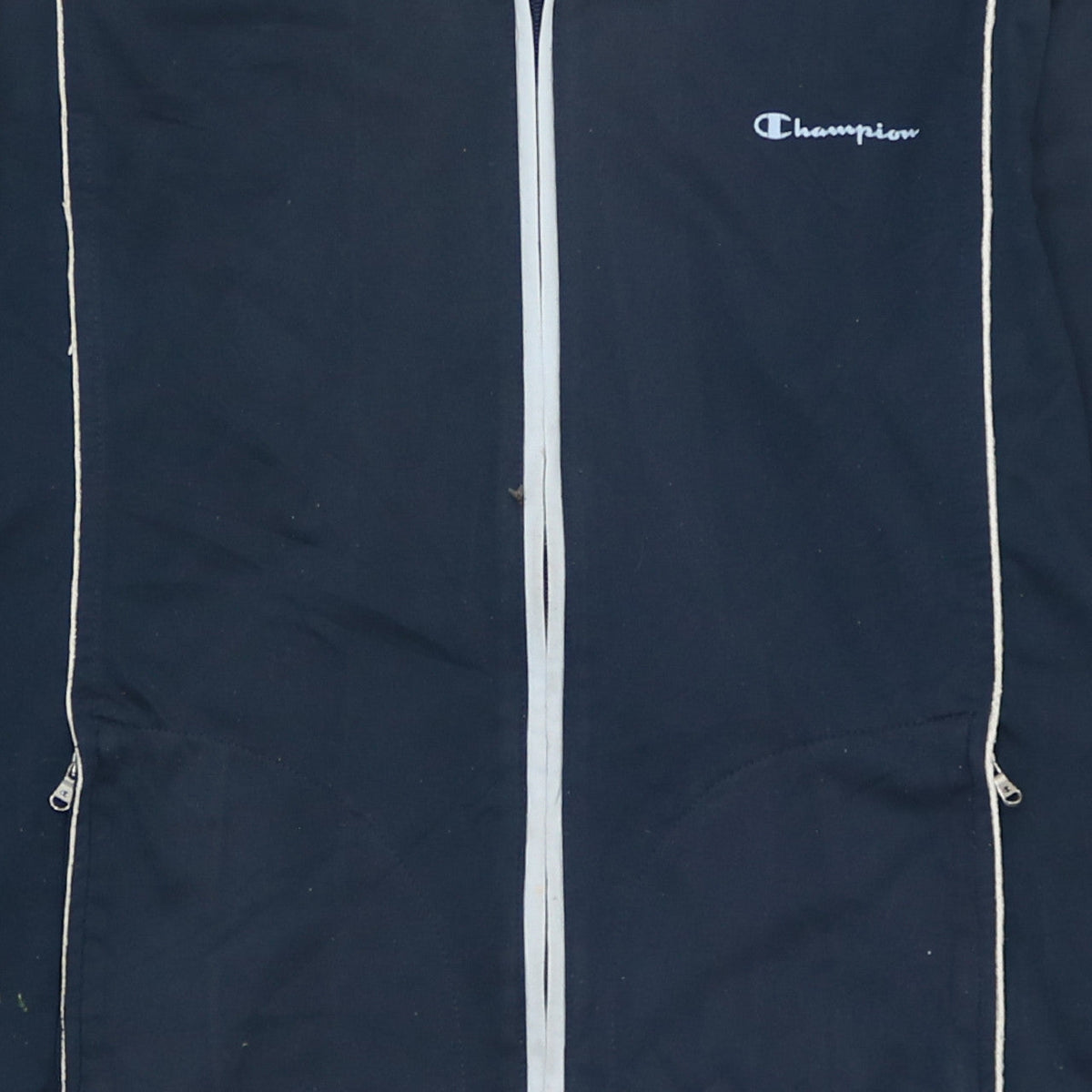Additional view of Champion Men's Blue Full Zip Sweatshirt L Lightweight Athletic
