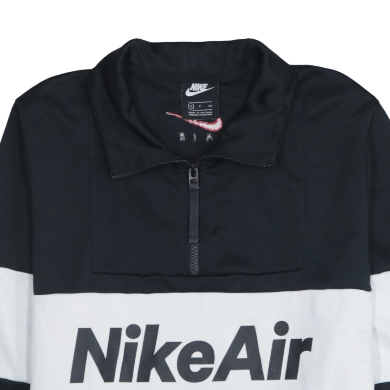Additional view of Nike Air Men's Black Small 1/2 Zip Sweatshirt Sports Top