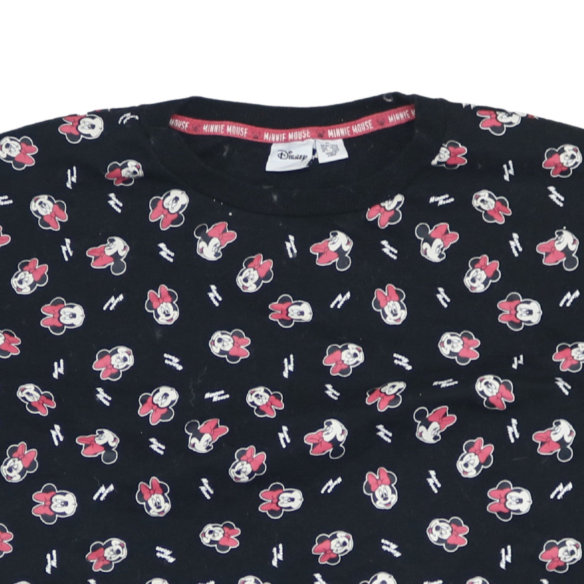Additional view of Disney Women Black Minnie Mouse Print Sweatshirt XL
