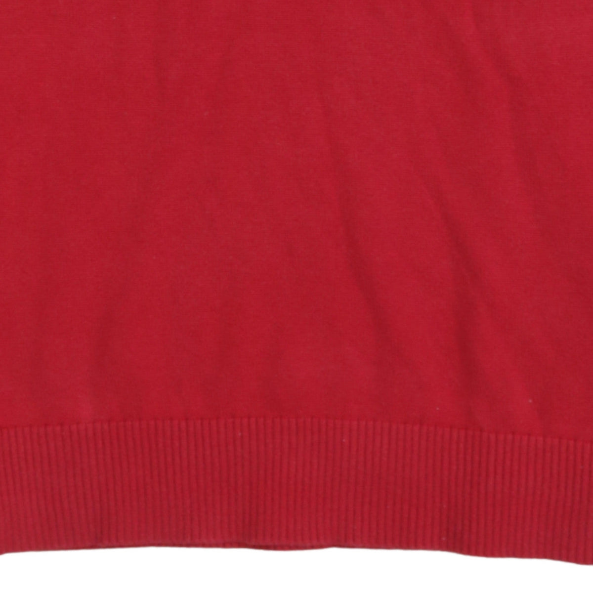 Additional view of Tommy Hilfiger Men's Red V-Neck Cotton jumper, size S
