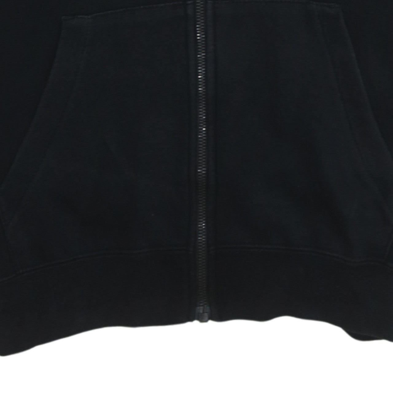 Additional view of Nike Men's Black XS Full Zip Hoodie Sweatshirt Logo Fleece