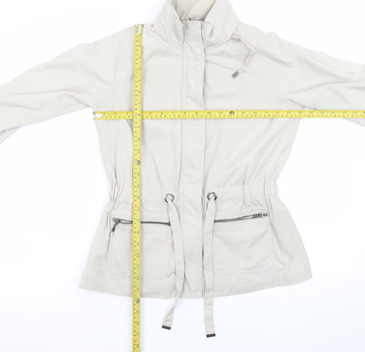 Principles by Ben de Lisi Beige Women's Size 8 Anorak Jacket