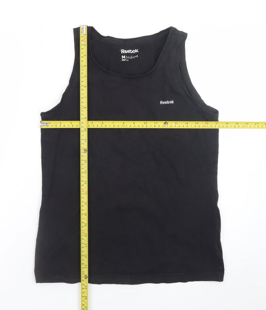 Reebok Men's Black Sleeveless Athletic Tank Top M