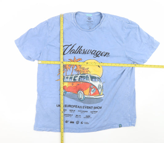 Next Men’s Blue Volkswagen Van Graphic T-Shirt Size 2XL