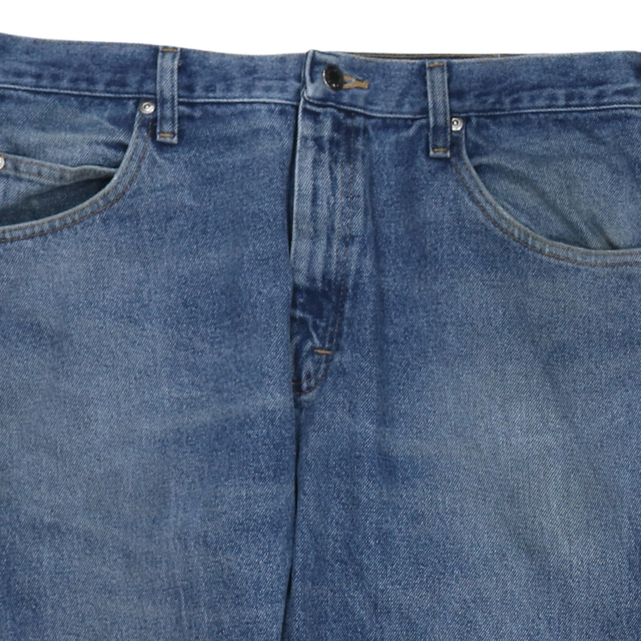 Additional view of Wrangler Men's Blue 36x30 Relaxed Fit Straight Denim Jeans