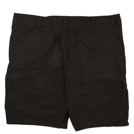 Wrangler Men's Black Cargo Shorts Size 42 Regular Fit Cotton