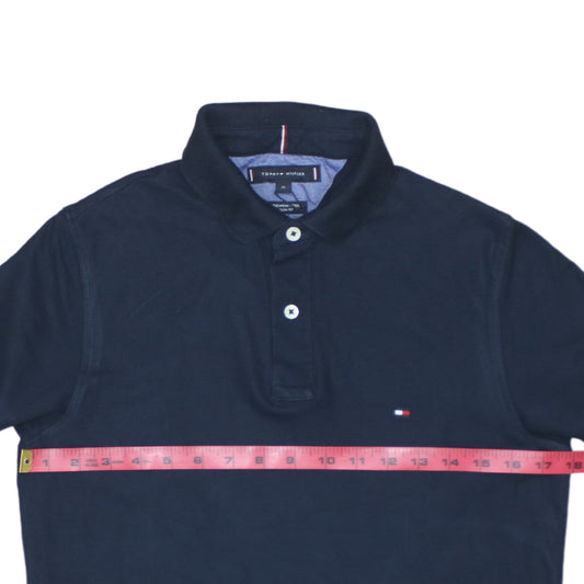 Tommy Hilfiger Men’s Blue Slim Fit Polo Shirt Size M