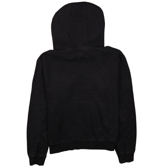 Champion Women's Black Pullover Hoodie Medium Cotton Blend