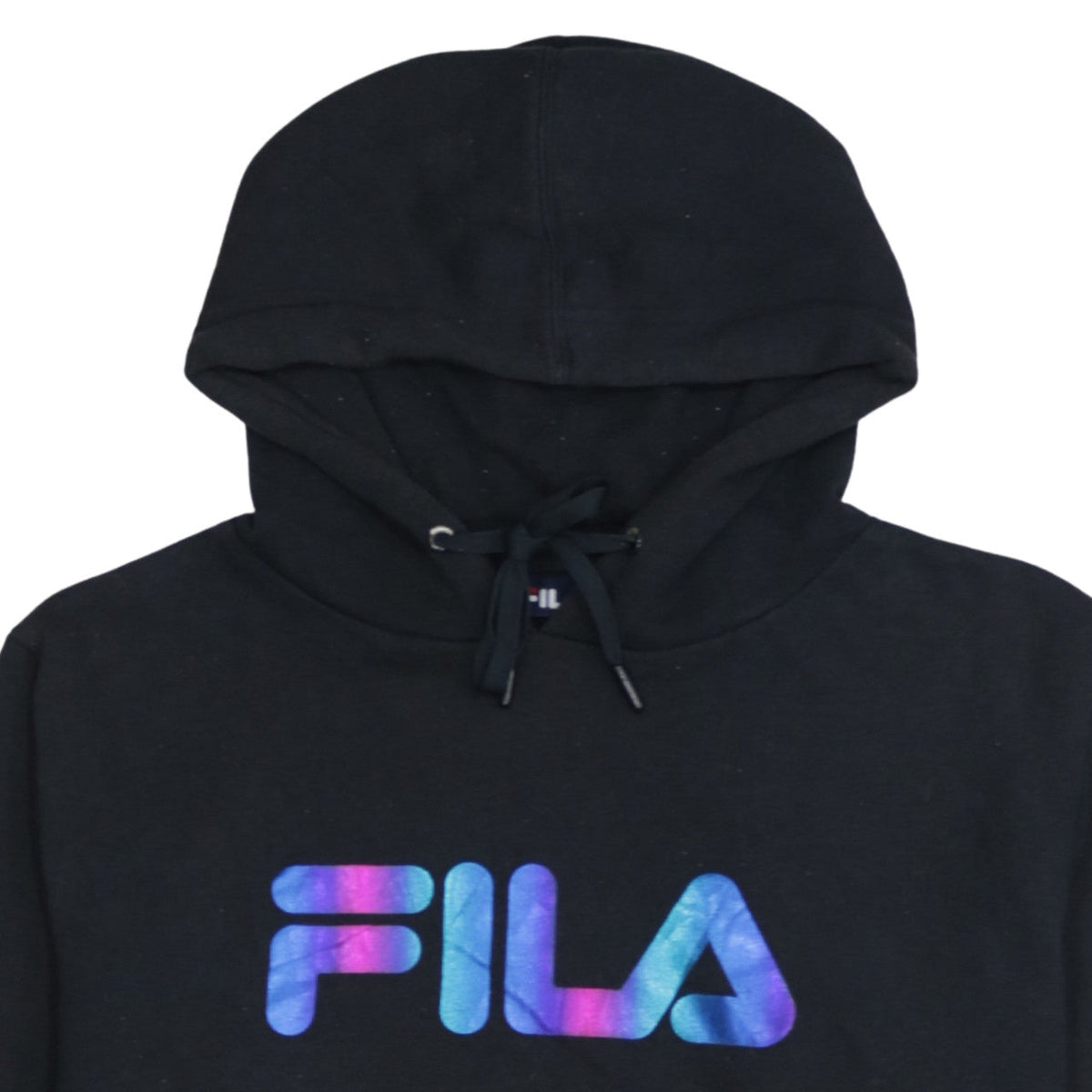 Additional view of Fila Men's Black Pullover Hoodie XL Logo Graphic Sportswear
