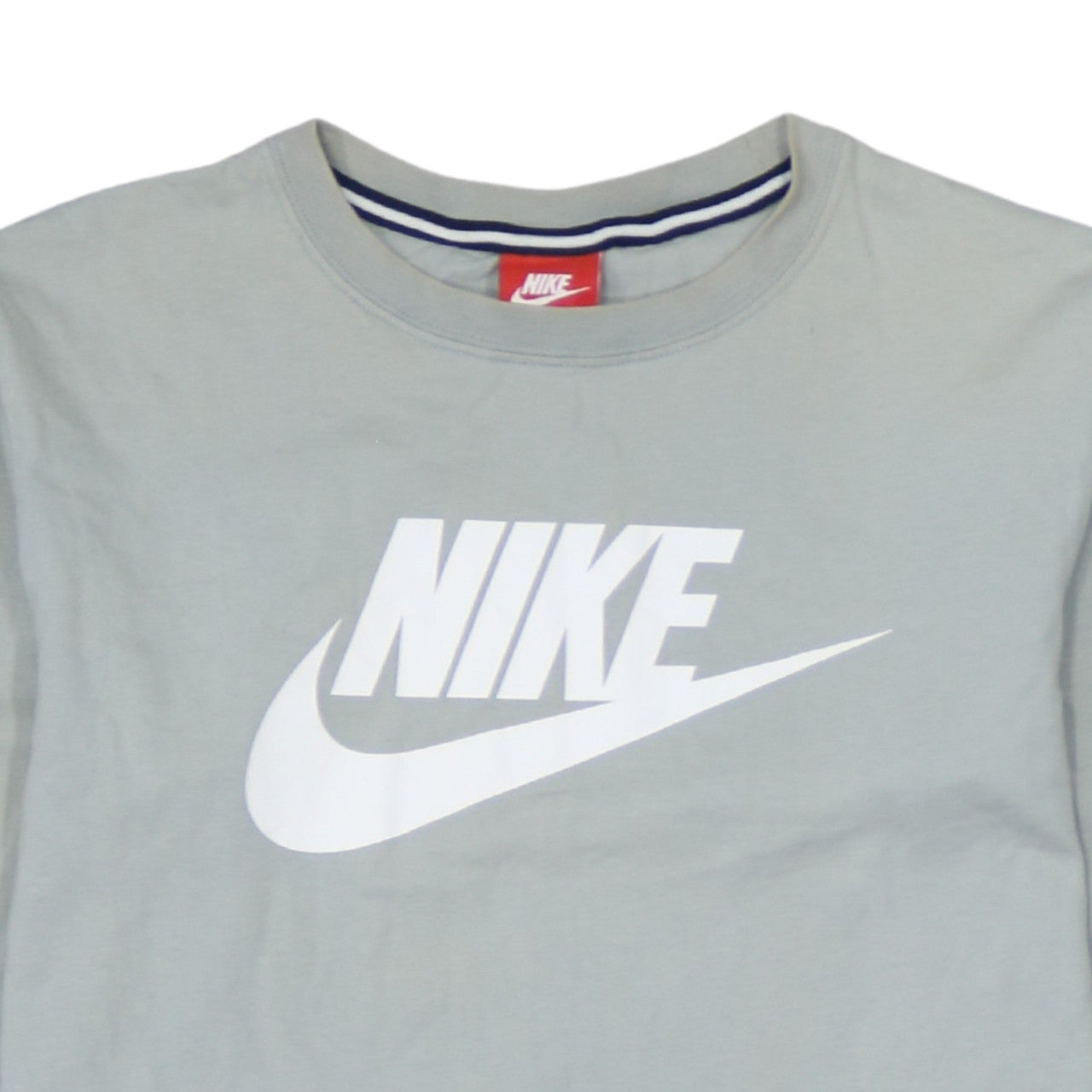 Additional view of Nike Men's Grey Long Sleeve Graphic Logo Top XS