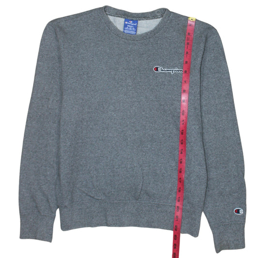 Champion Men's Grey Small Regular Fit Pullover Sweatshirt