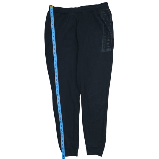 Gymshark Men Black Jogger L Regular Fit Cotton Polyester Sweatpants