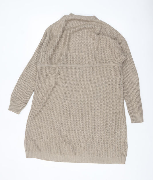 ASOS Women’s Beige Jumper Dress Size 10 Long Sleeve Knitwear