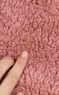 Additional view of Simply Be Women Pink, size 12, Teddy Fleece Snap Button Sweatshirt