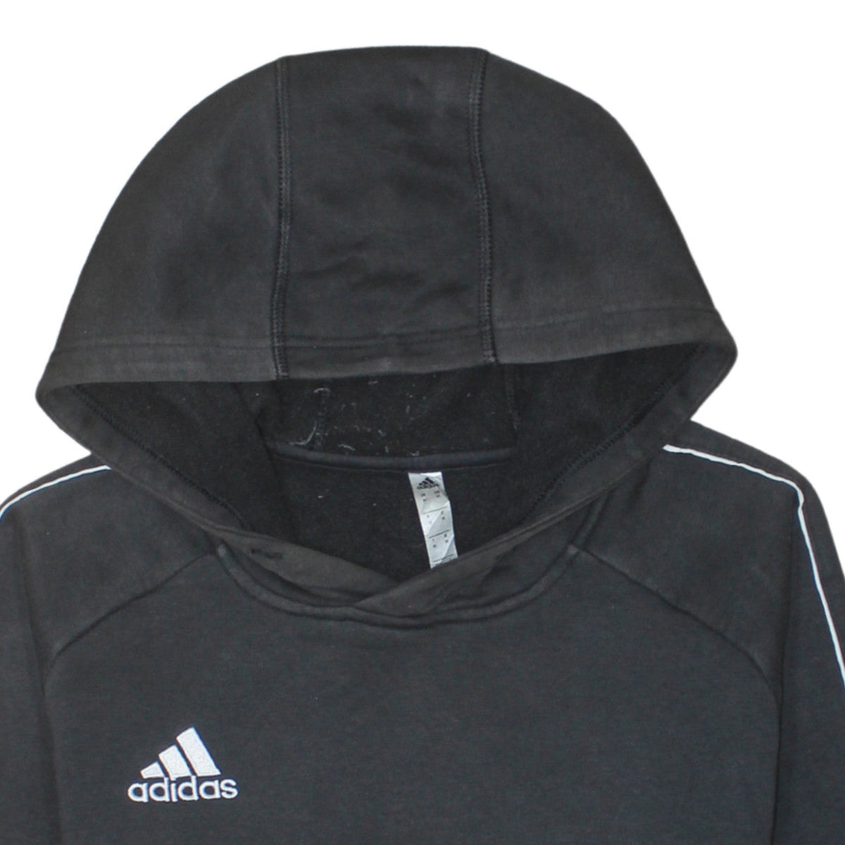 Additional view of Adidas Men's Black Pullover Hoodie M Sports Fleece Sweatshirt