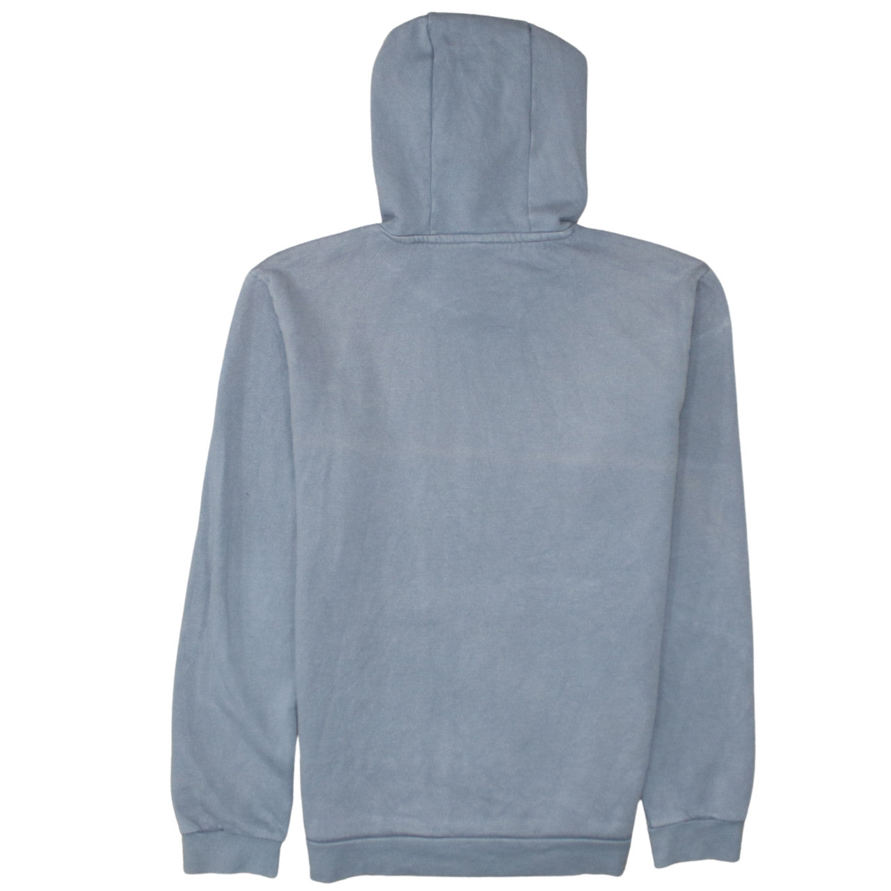 Additional view of adidas Men Grey Small Pullover Hoodie Fleece Logo Sports Sweatshirt