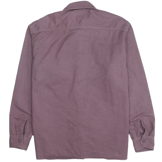 Carhartt WIP Men’s Purple Cotton Reno Shirt Jac L Workwear Jacket