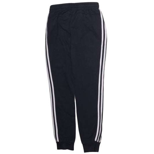 adidas Womens Black M Track Pants with Side Stripes