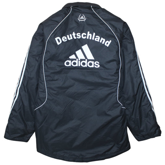 Adidas Men's Black Germany Football Lined Training Jacket Size 34