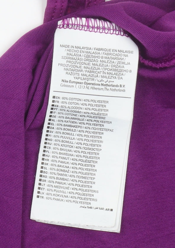 Nike Women’s Purple Dri-Fit Racerback Tank Top Size S