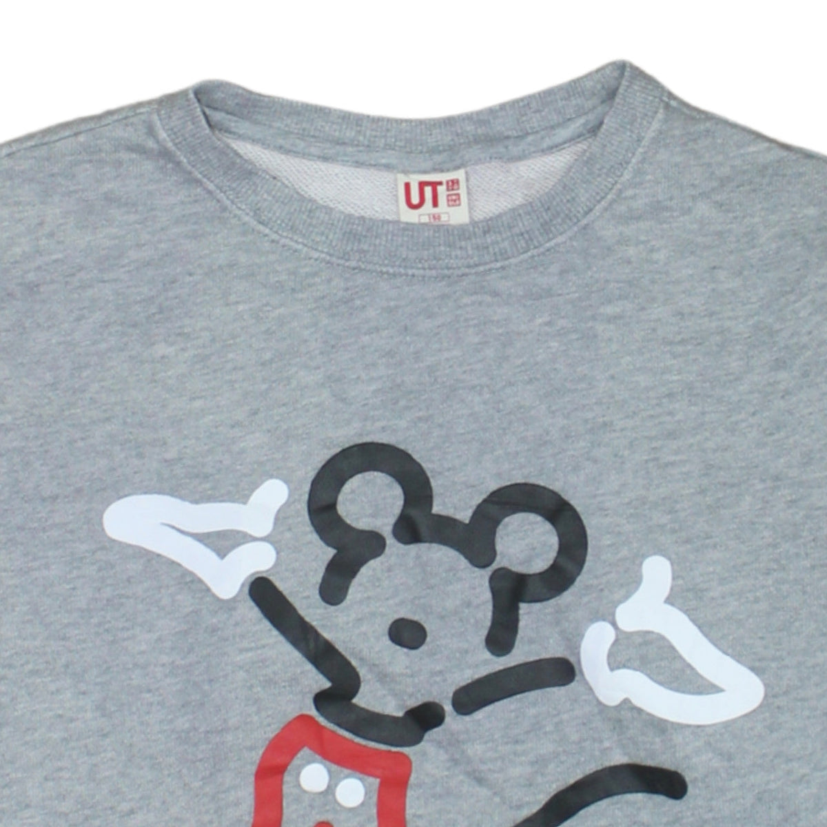 Additional view of Uniqlo girls’ grey disney pullover sweatshirt 14 years long sleeve graphic