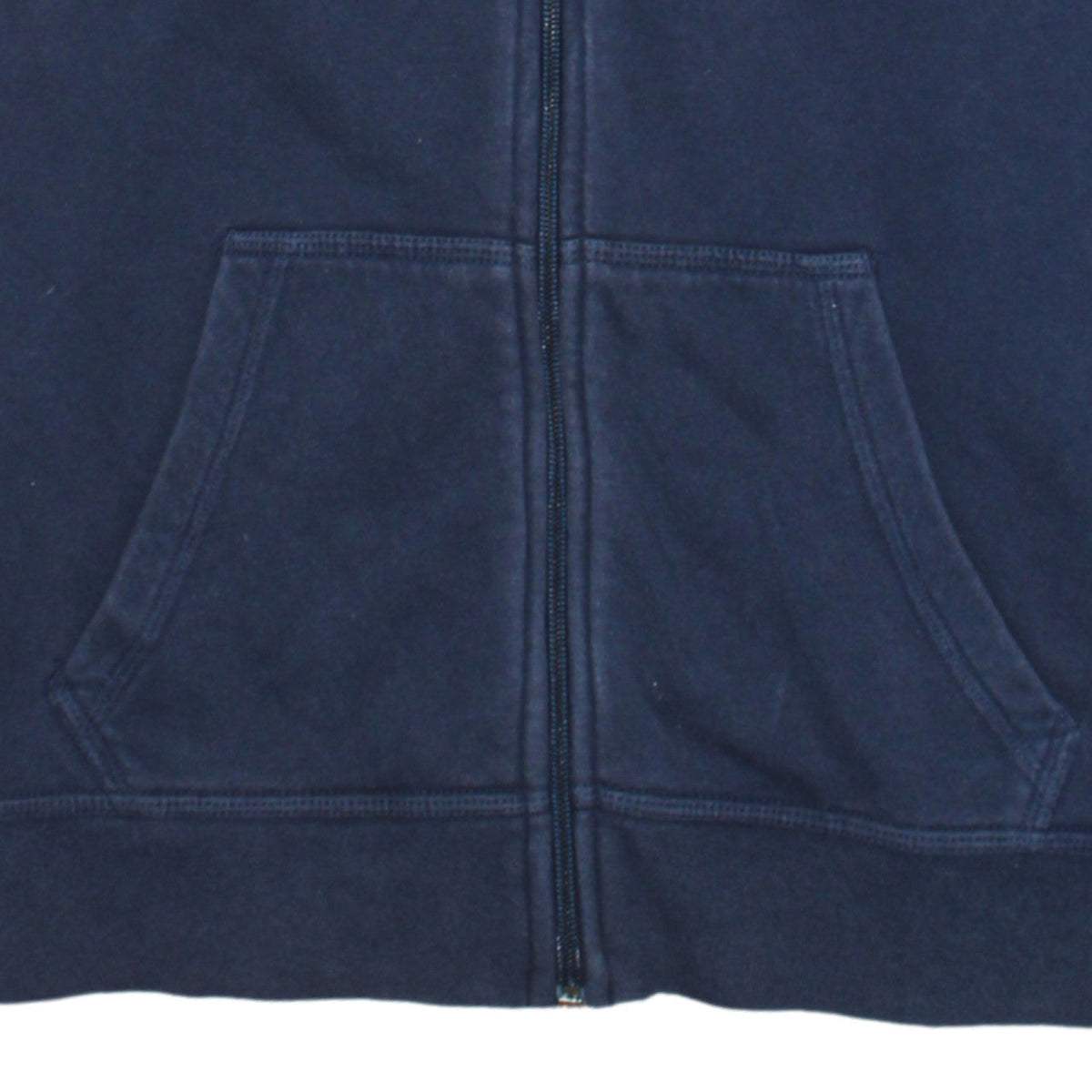 Additional view of Nike boys’ navy blue full zip hoodie xl 13-15 years cotton blend