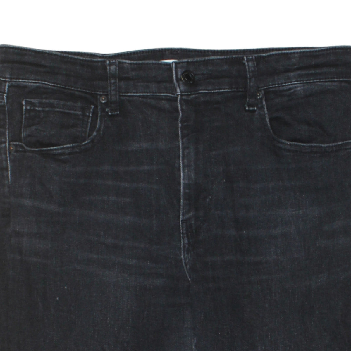 Additional view of Levi's Women's Black High Rise Skinny Fringe Hem Jeans, size 31