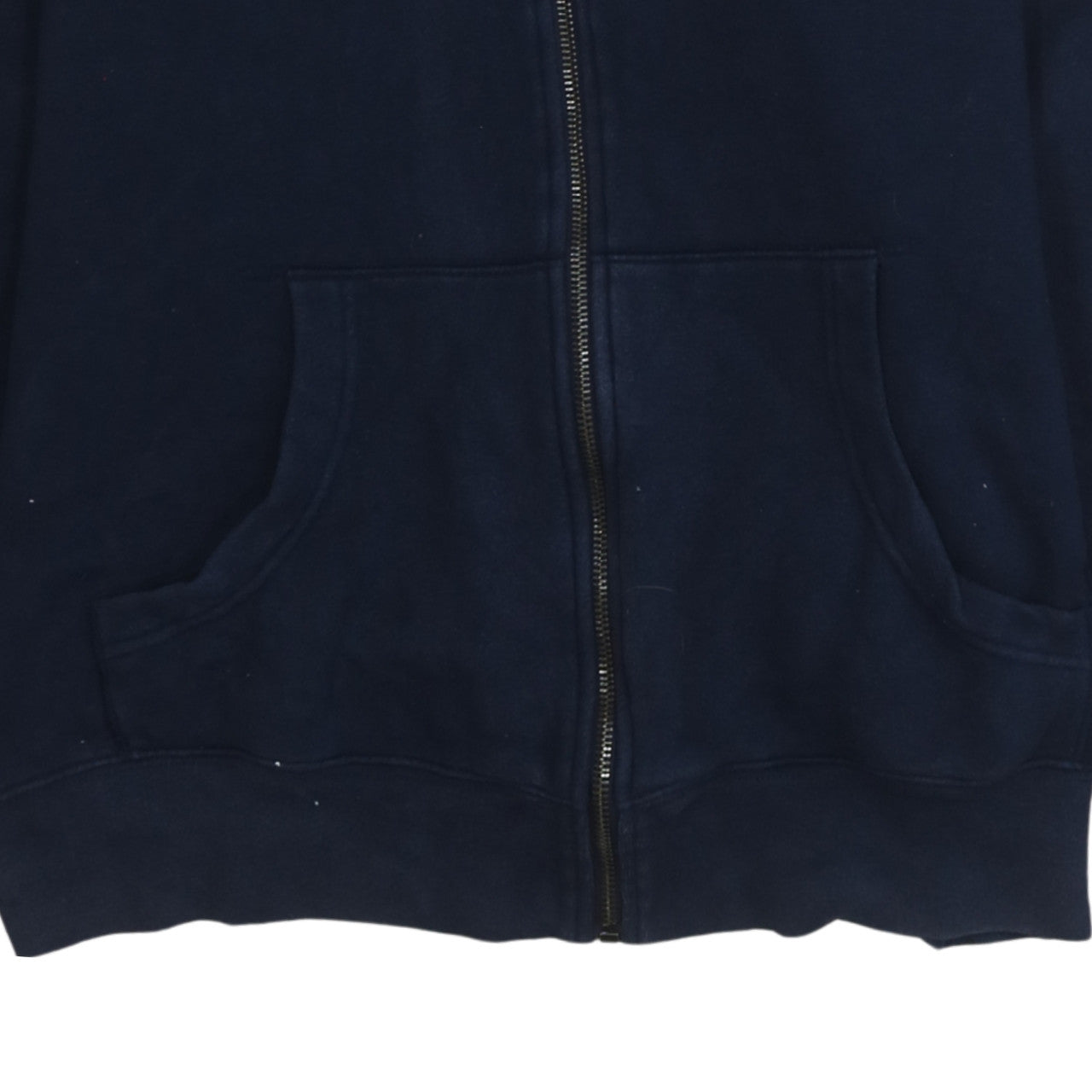 Additional view of Tommy Hilfiger Men's Blue Full Zip Hoodie M Logo Embroidered Classic