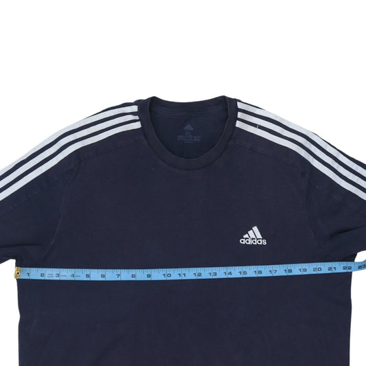 Adidas Men's Blue XL Crew Neck Short Sleeve Sports T-Shirt