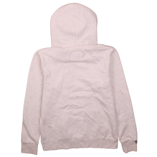 Superdry Womens Beige Pullover Hoodie Size 14 Hooded Sweatshirt
