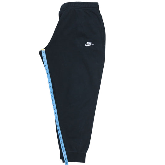 Nike Womens Black XL Jogger Activewear Trousers Fleece Cotton Blend
