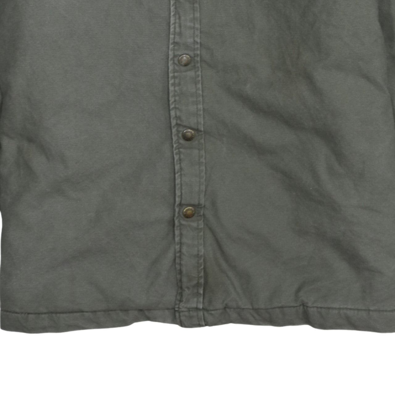 Dickies Men's Green XL Hooded Shirt Jacket Workwear Style