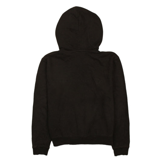 Champion Womens Black XL Pullover Hoodie with Logo Embroidery