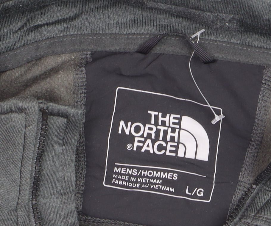 The North Face Men's Black L Full Zip Softshell Active Jacket