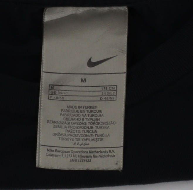 Nike Men's Black Air Blueprint Graphic T-Shirt Size M Vintage 90s