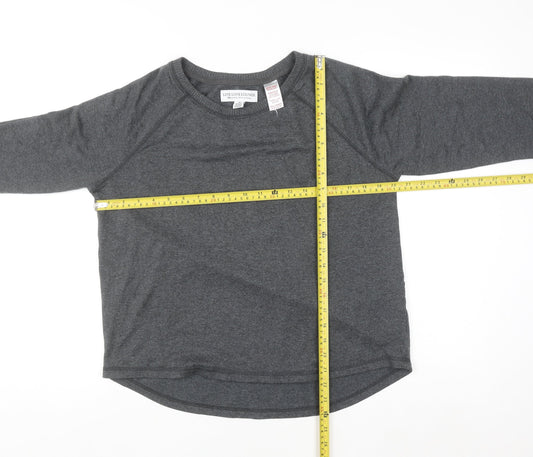 Karen Neuburger Women’s Grey Pullover Jumper Medium Knit Long Sleeve