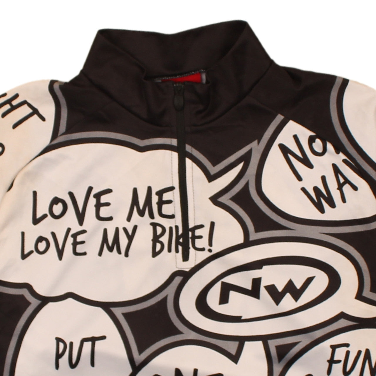 Northwave Men's Black Graphic Cycling Jersey Top Size S