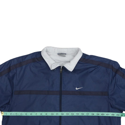 Nike Men's Blue XL Windbreaker Jacket Lightweight Sportswear