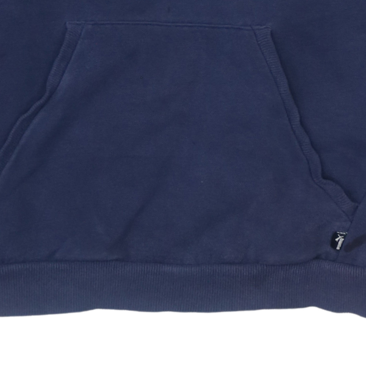 Additional view of Puma Teens Blue Pullover Hoodie L Logo Fleece Sweatshirt