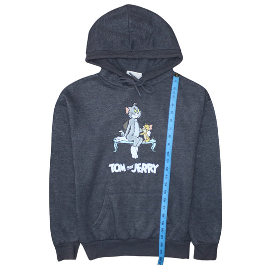 Primark Women’s Charcoal Tom and Jerry Pullover Hoodie 2XS