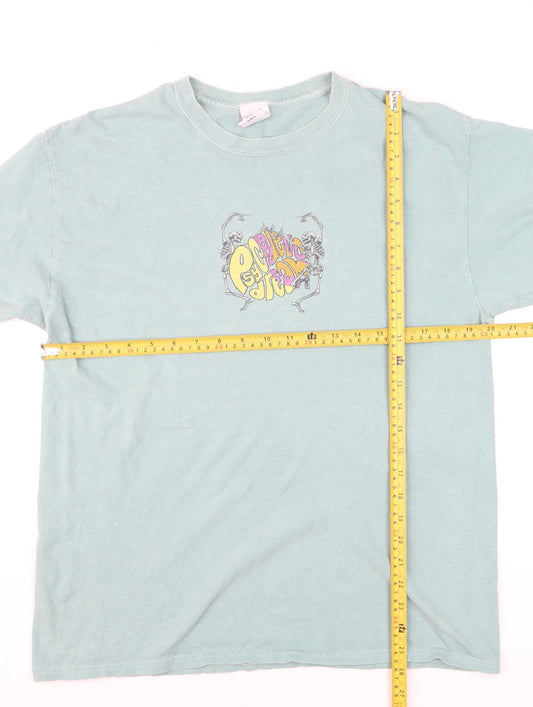 Urban Outfitters Men's Blue Psychedelic Dream Graphic T-Shirt Size S