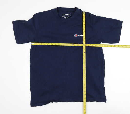 Berghaus Men's Blue XL Organic Cotton Crew Neck T-Shirt