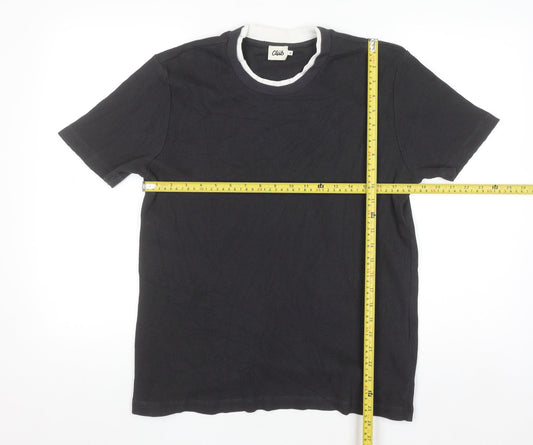 Beymen Club Men's Black XL Short Sleeve Crew Neck T-Shirt