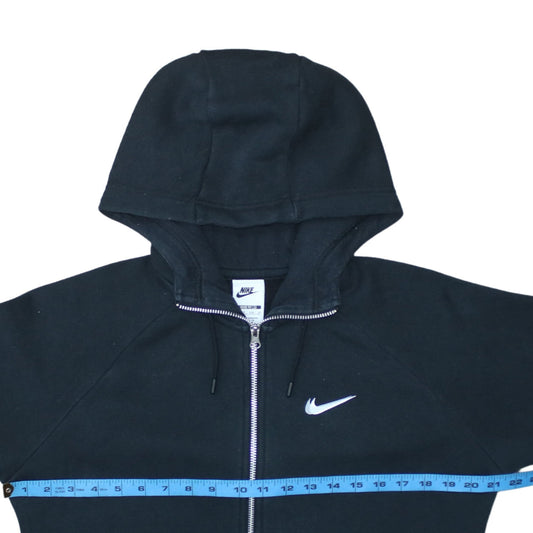 Nike Women's Black XS Loose Fit Full Zip Hoodie Sweatshirt
