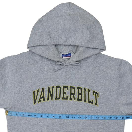 Champion Womens Grey Vanderbilt Pullover Hoodie Small Athletic Fit