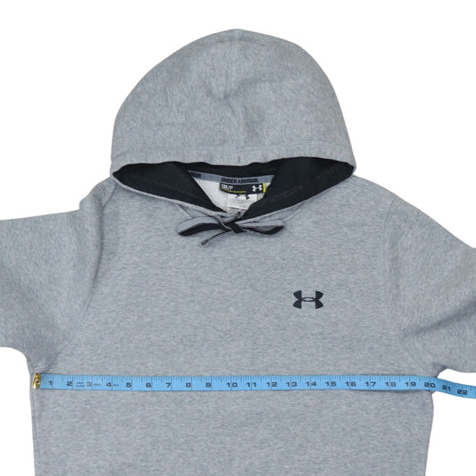 Under Armour Mens Grey Pullover Hoodie Size S Sports Fleece