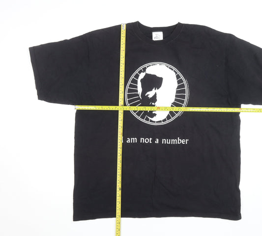 Russell The Prisoner Black 2XL Men's Graphic T-Shirt