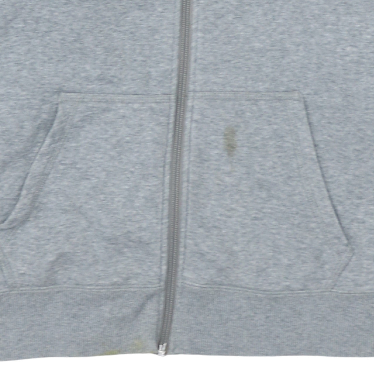 Nike Boys Grey Full Zip Hoodie Size 13-15 Years Fleece Sweatshirt
