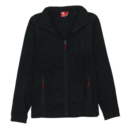 Engelbert Strauss Women's Black Fleece Full Zip Active Jacket Size S