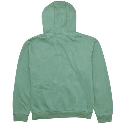 Ellesse Womens Green Pullover Hoodie UK 12 Cotton Logo Casual